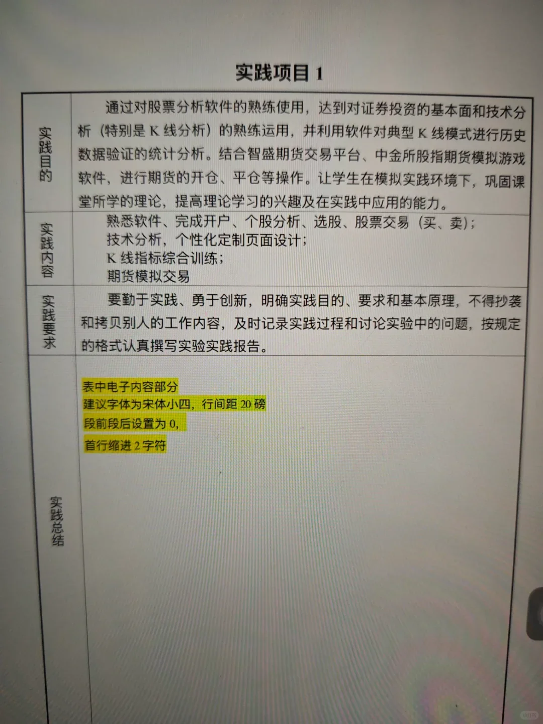 同花顺模拟炒股实验报告如何写?