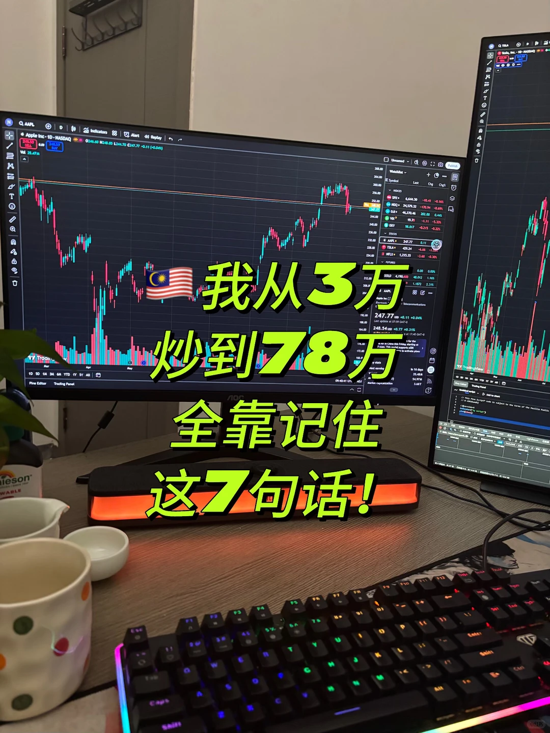 ??3万炒到78万 全靠牢记这7句话！