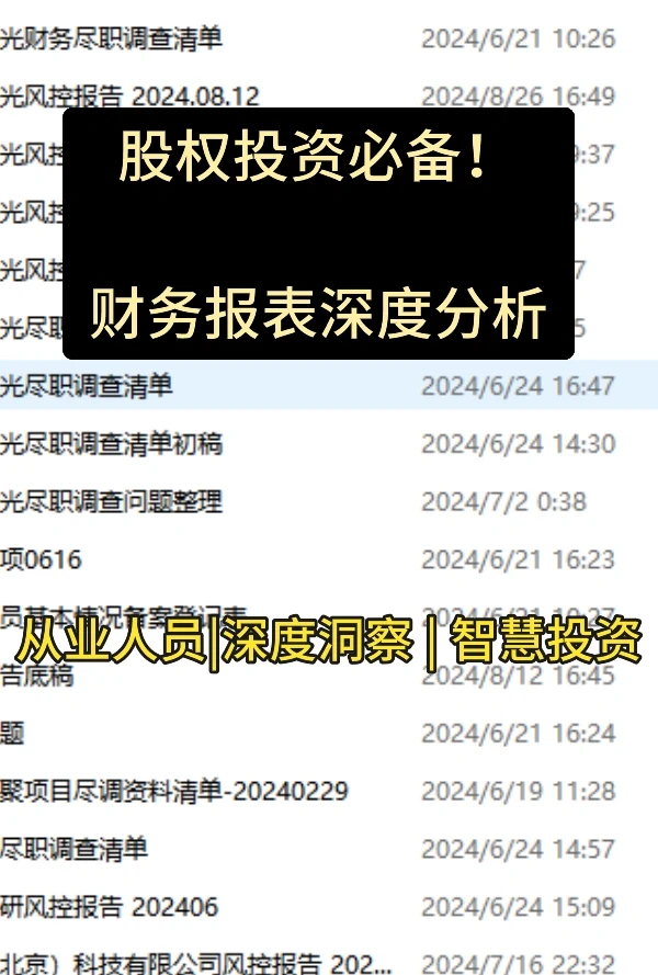 vcpe股权投资财务尽调报告服务24h营业