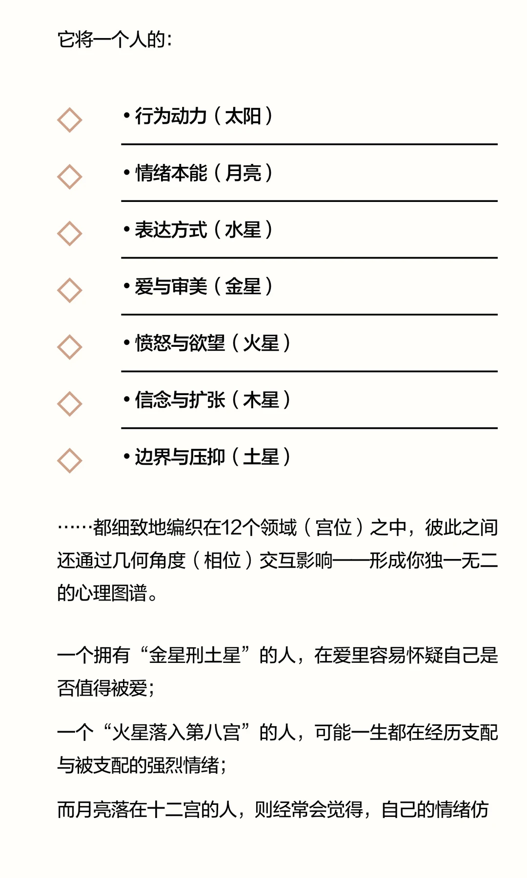 星盘不是迷信，是一张心理地图