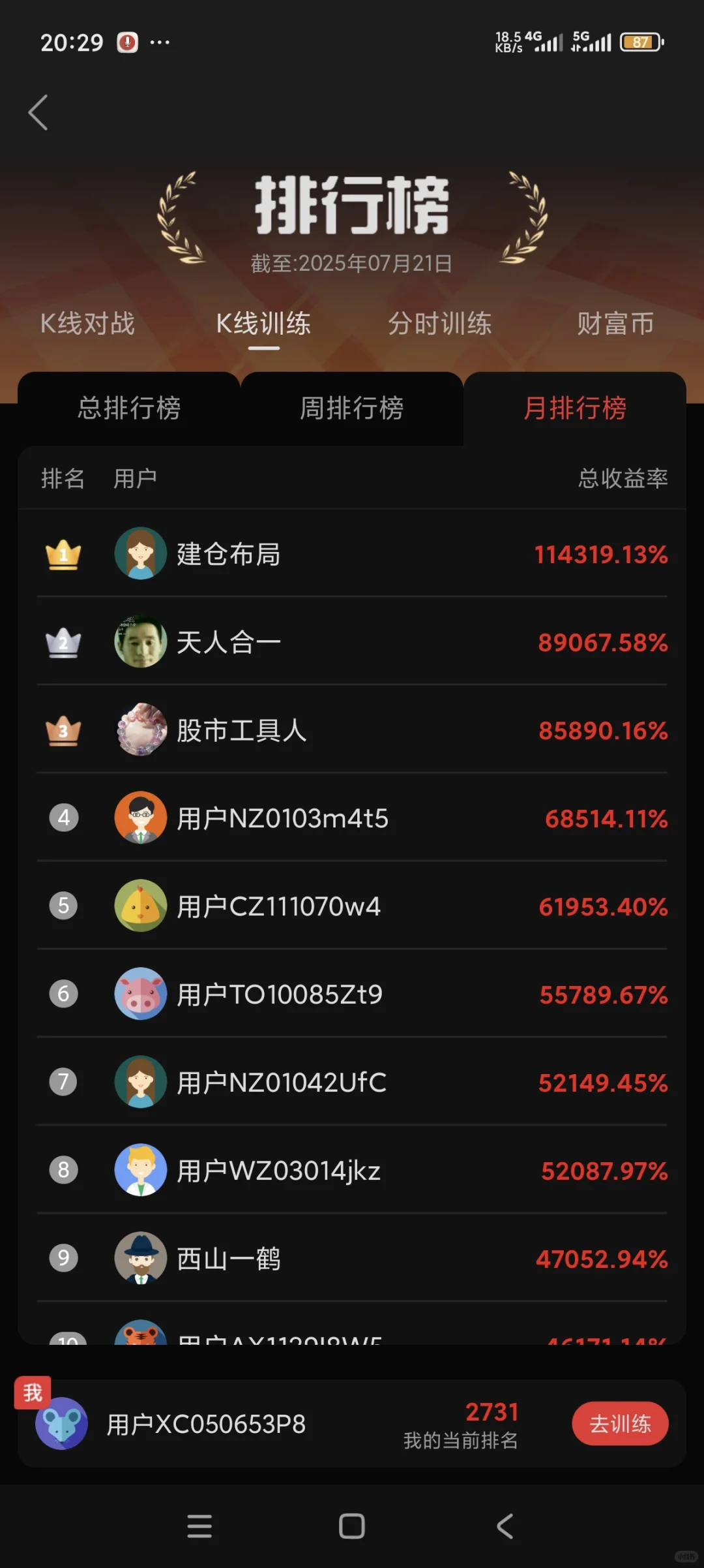 通达信K线训练（2025年3月5日开始做）