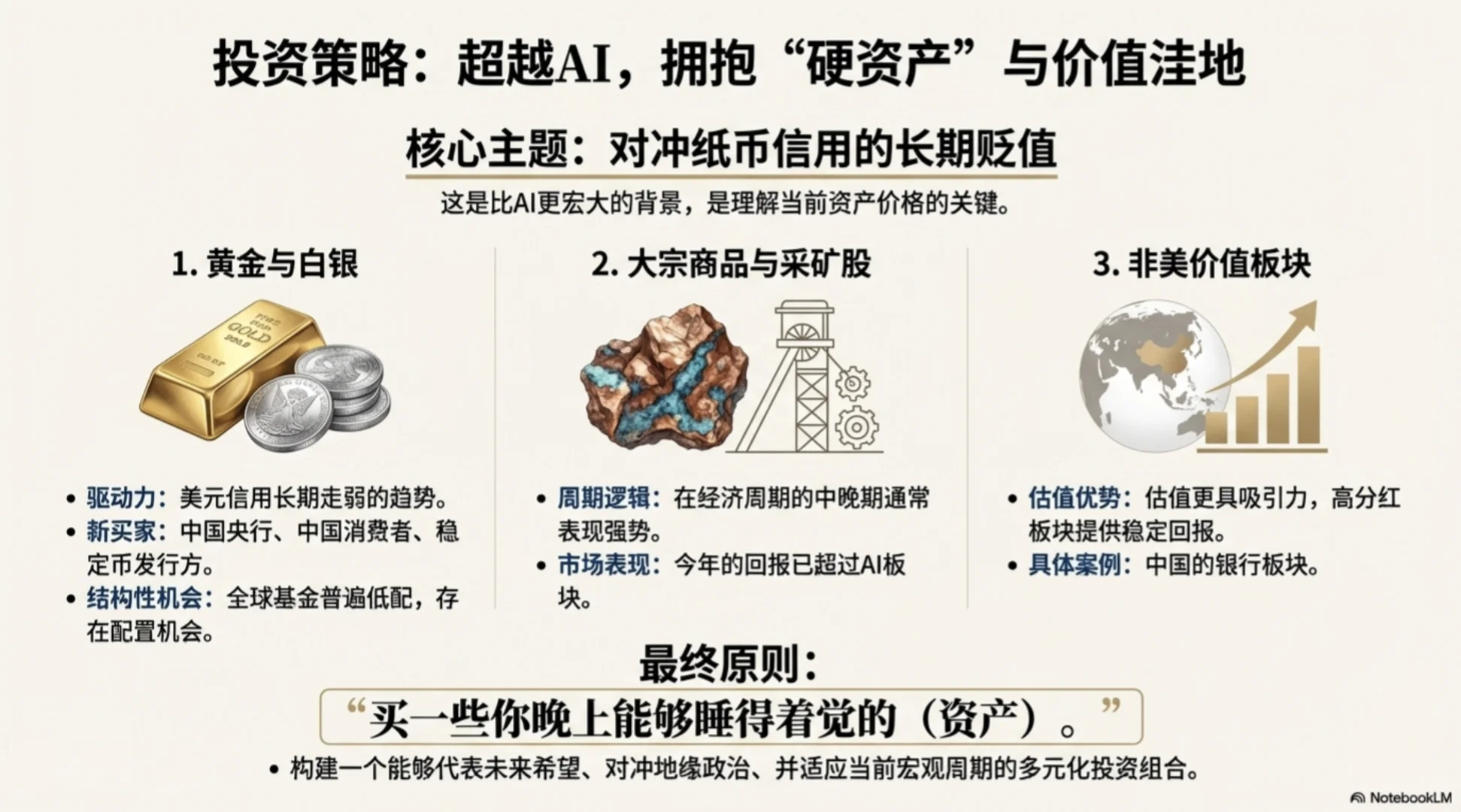 泡沫与价值,2026年投资主线