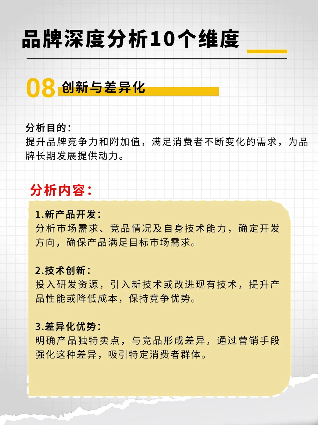 品牌深度分析的10个维度