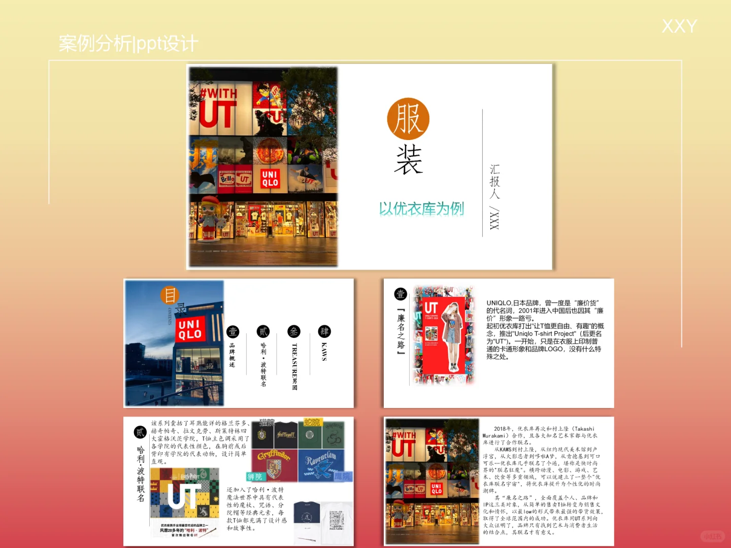 企业品牌案例分析PPT