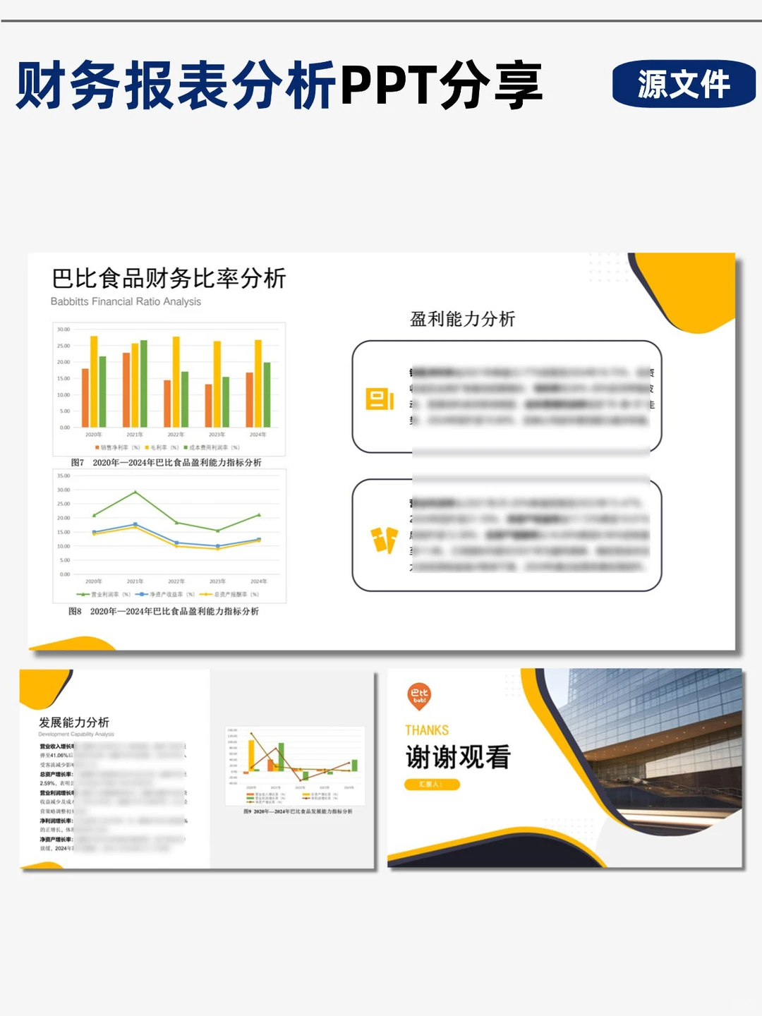 巴比食品财务分析PPT