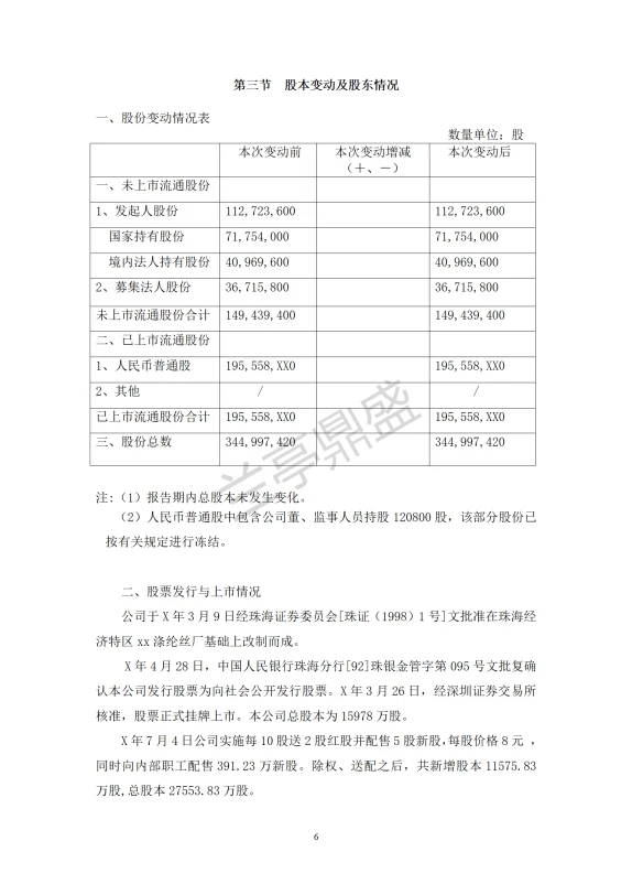 X集团股份有限公司年度报告