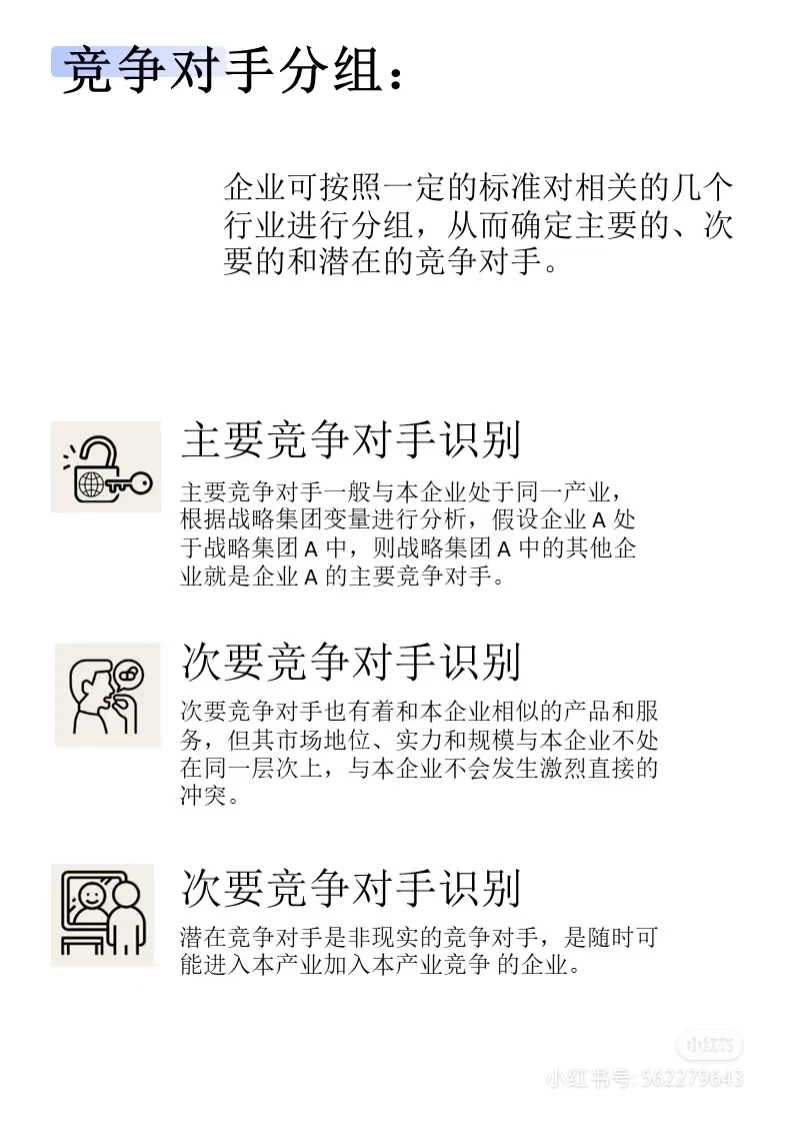 战略集团分析法：分析行业内竞争格局