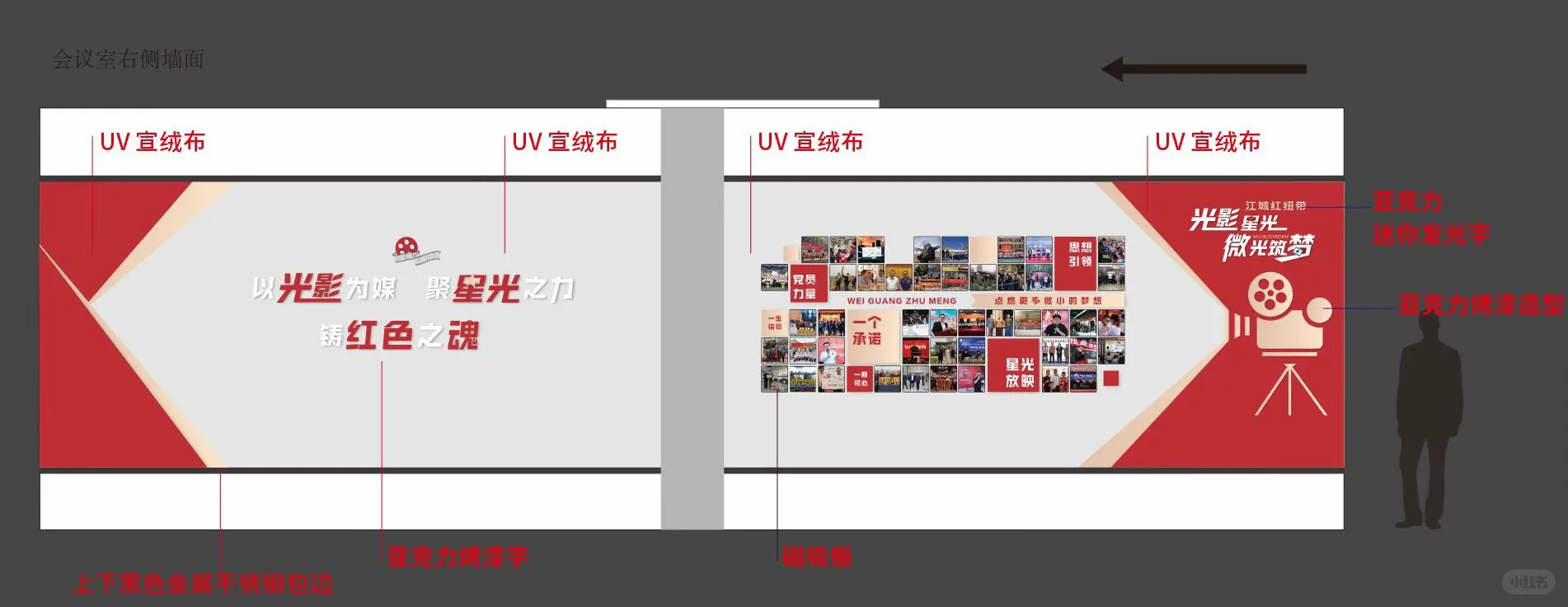 公司文化墙这样布置，是不是更漂亮！来康康