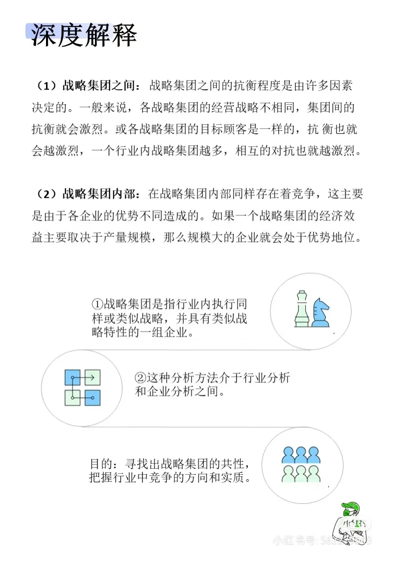 战略集团分析法：分析行业内竞争格局