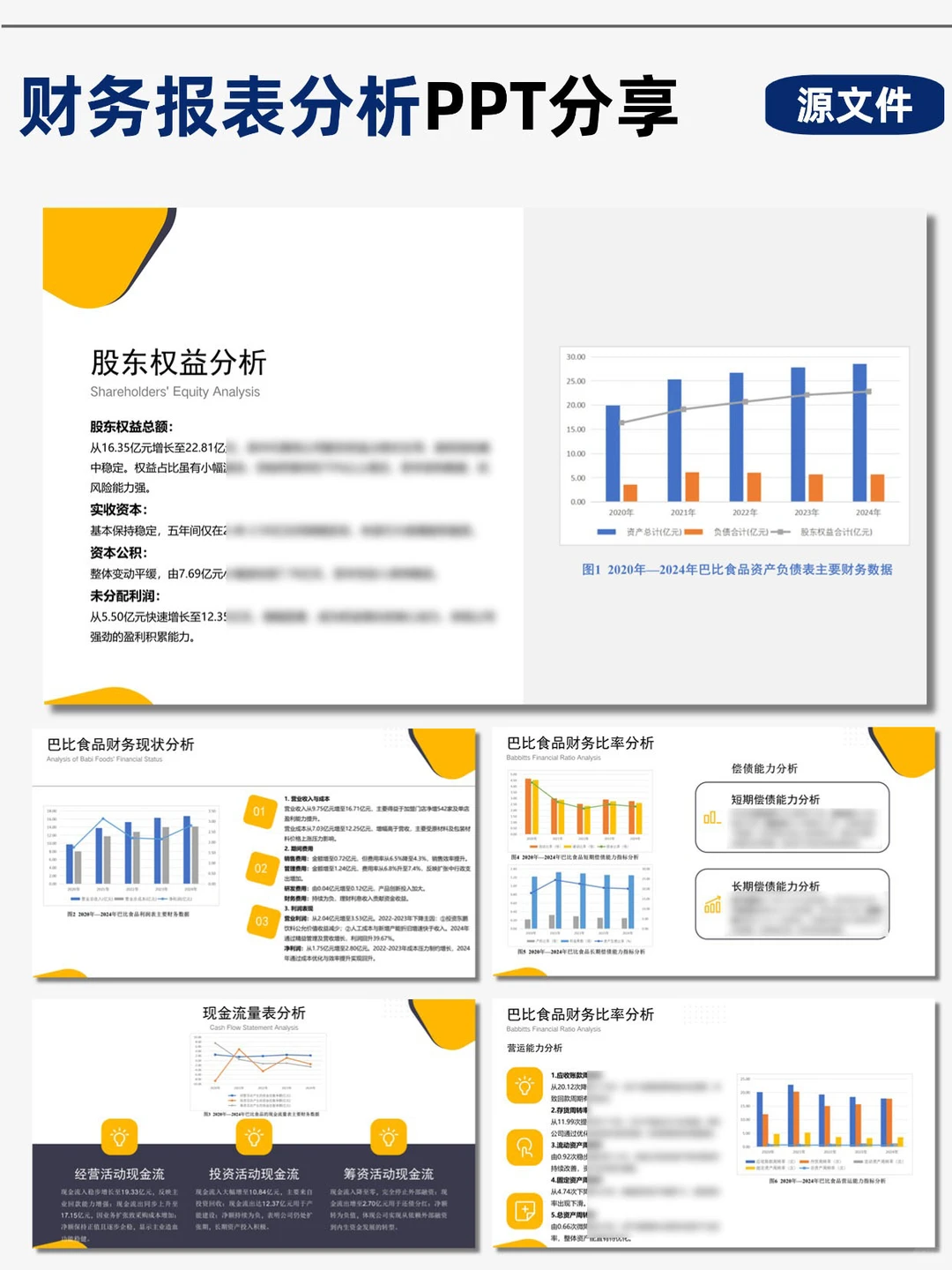 巴比食品财务分析PPT