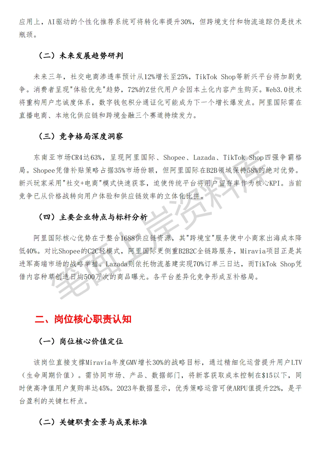 阿里国际Miravia用户增长策略运营