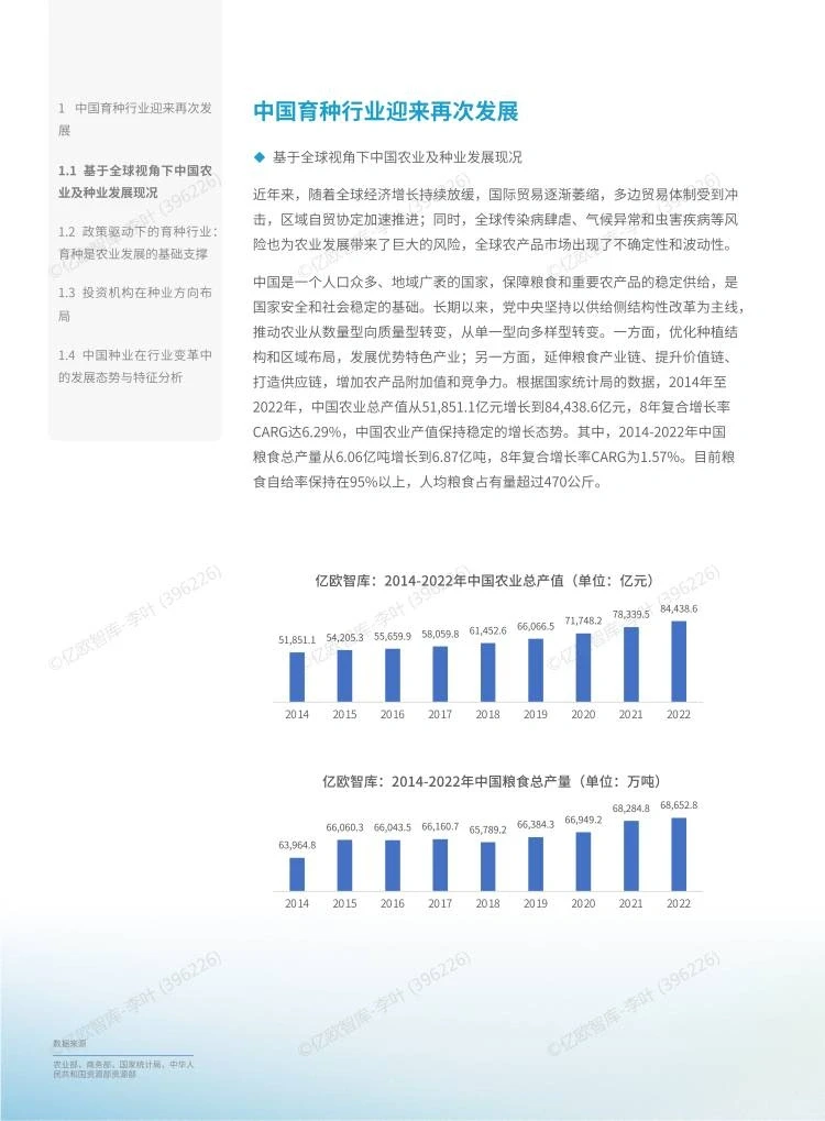 2023年中国农业分子育种行业发展白皮书