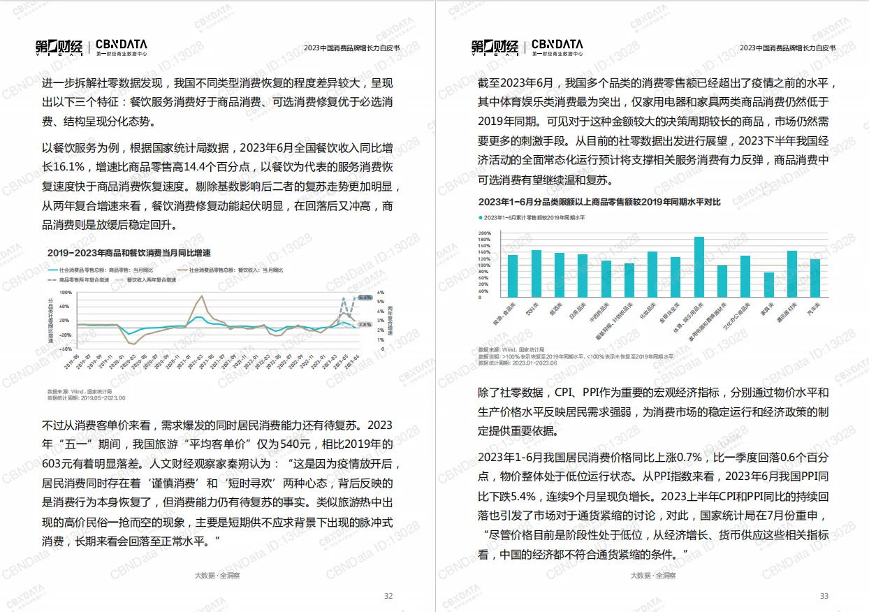 报告|主题：2023中国消费品牌增长力白皮书