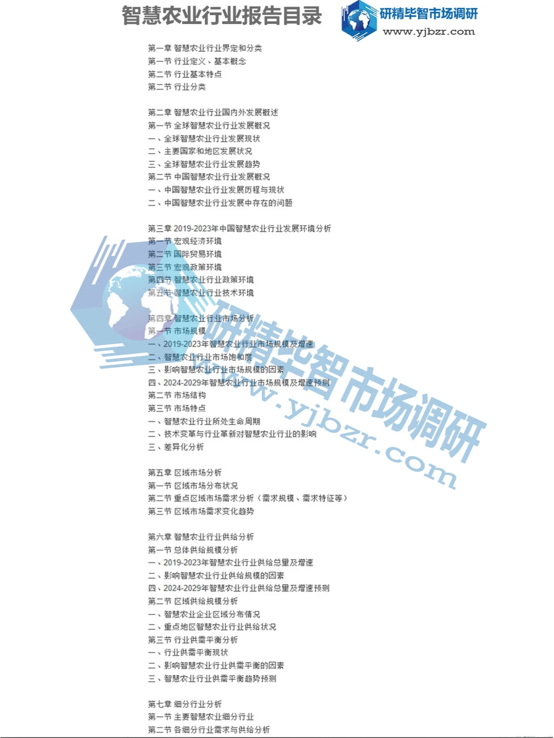 未来已来！智慧农业行业研究报告大揭秘?