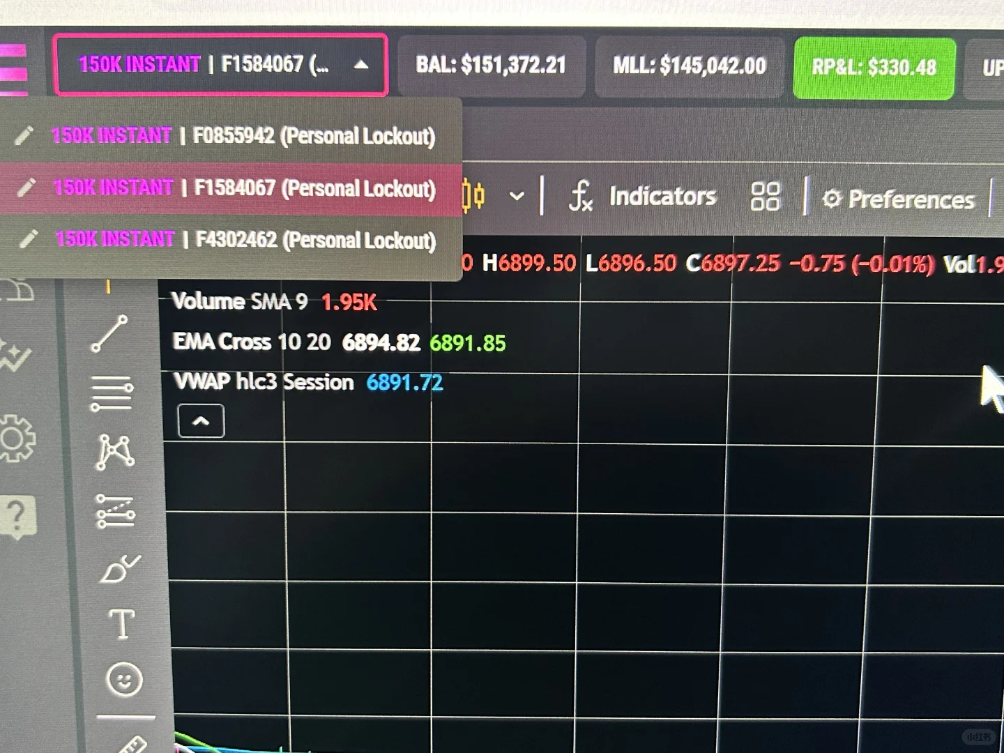 从copy trade到三个150k instant独立操作