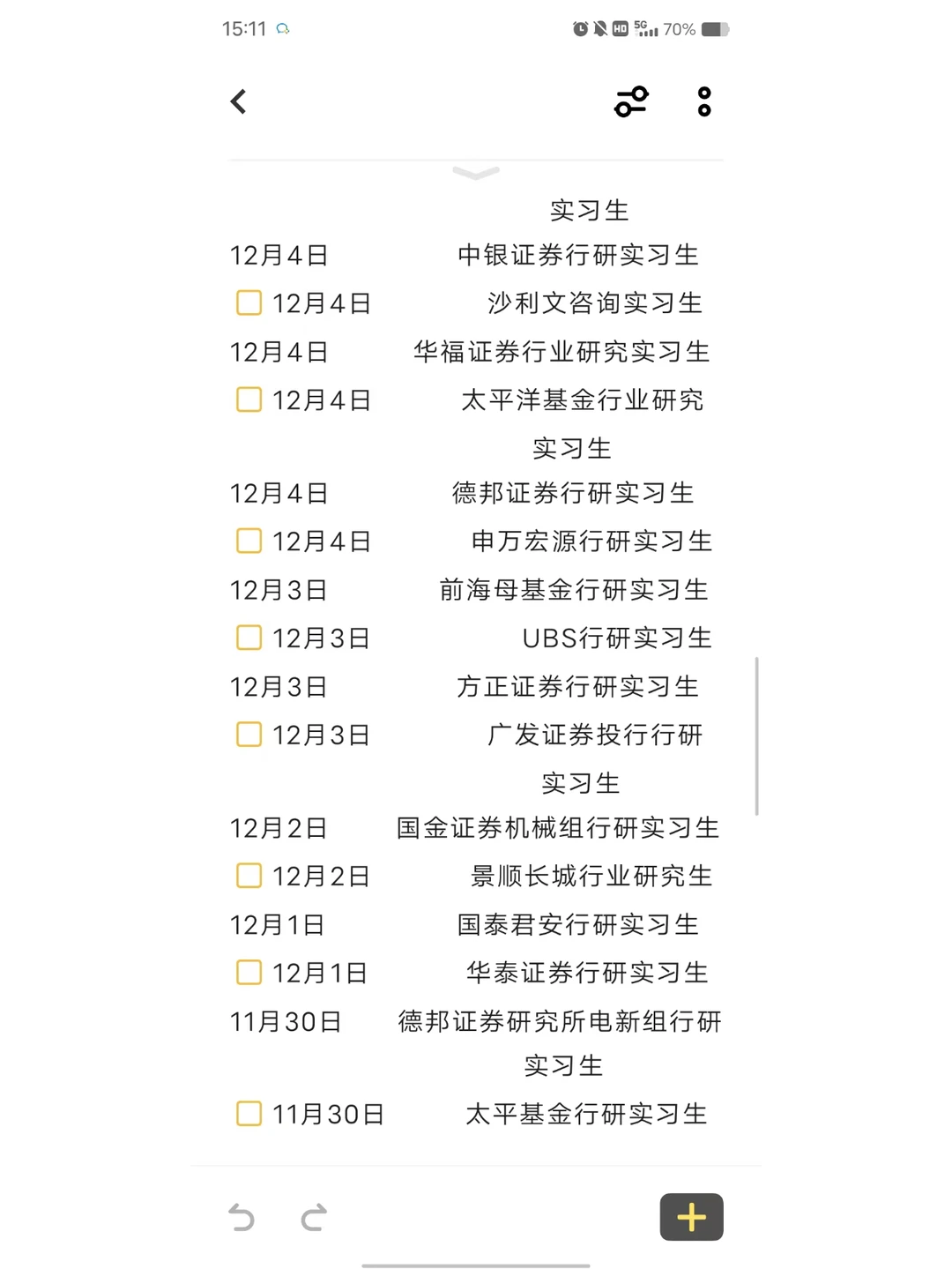 商科生出路之一：行研实习