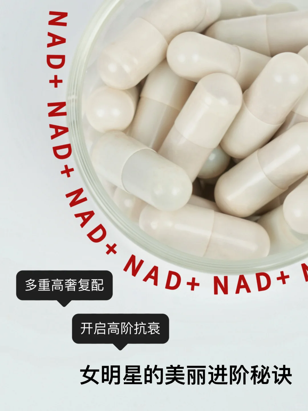 女明星美貌有迹可循!NAD+才是长效投资！