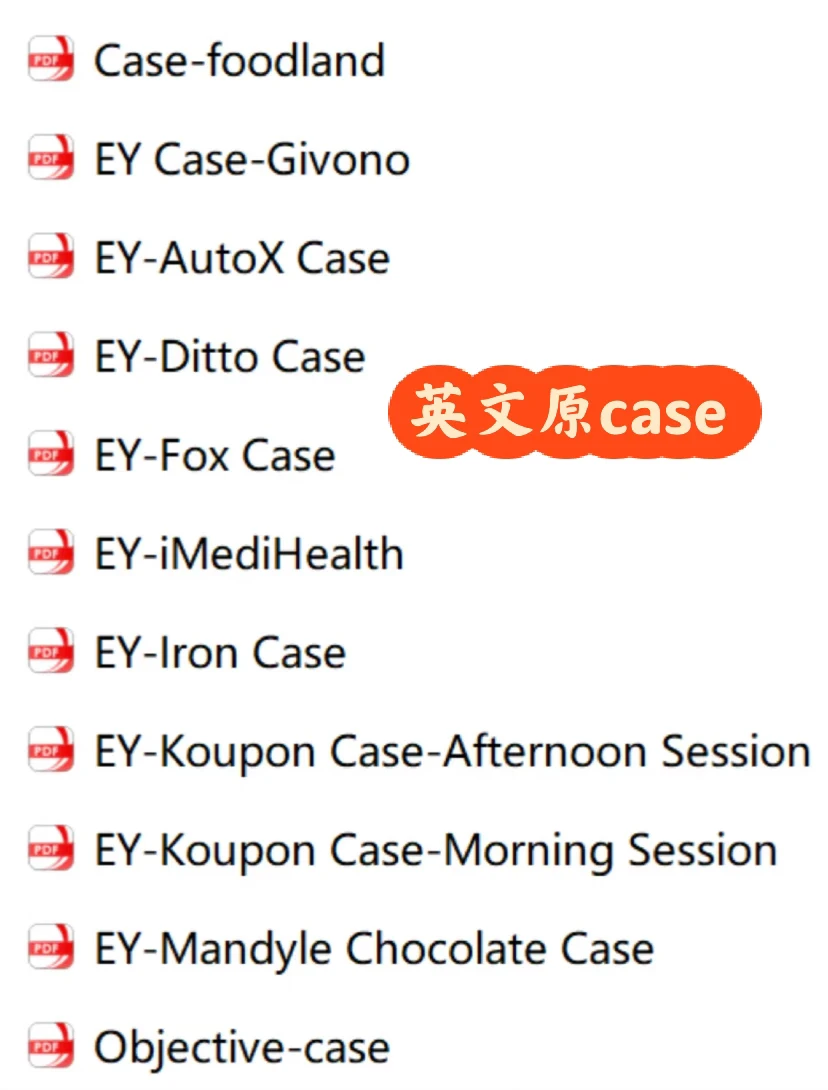 EY安永群面商业案例｜英文原case分享