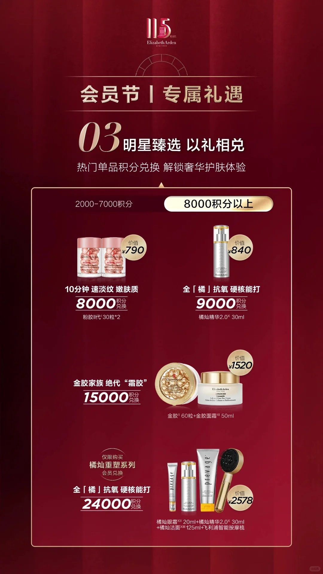 伊丽莎白雅顿 | 红门会员节 宠粉超「有戏」