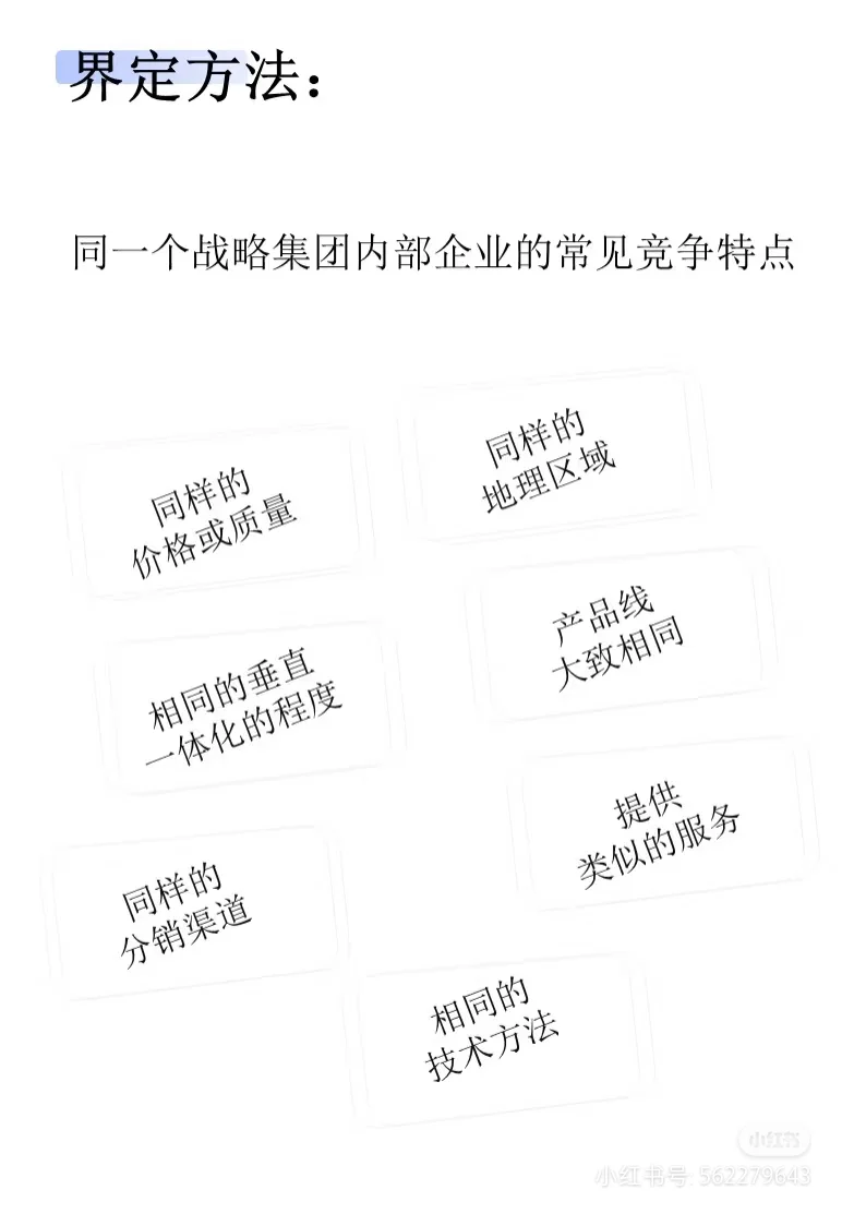 战略集团分析法：分析行业内竞争格局