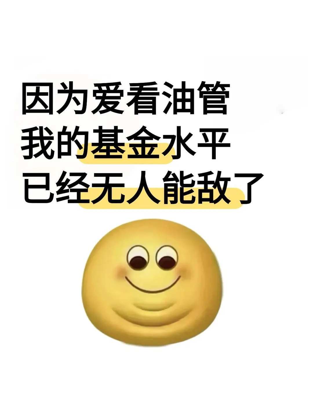 因为爱看油管我的基金水平已经无人能敌了
