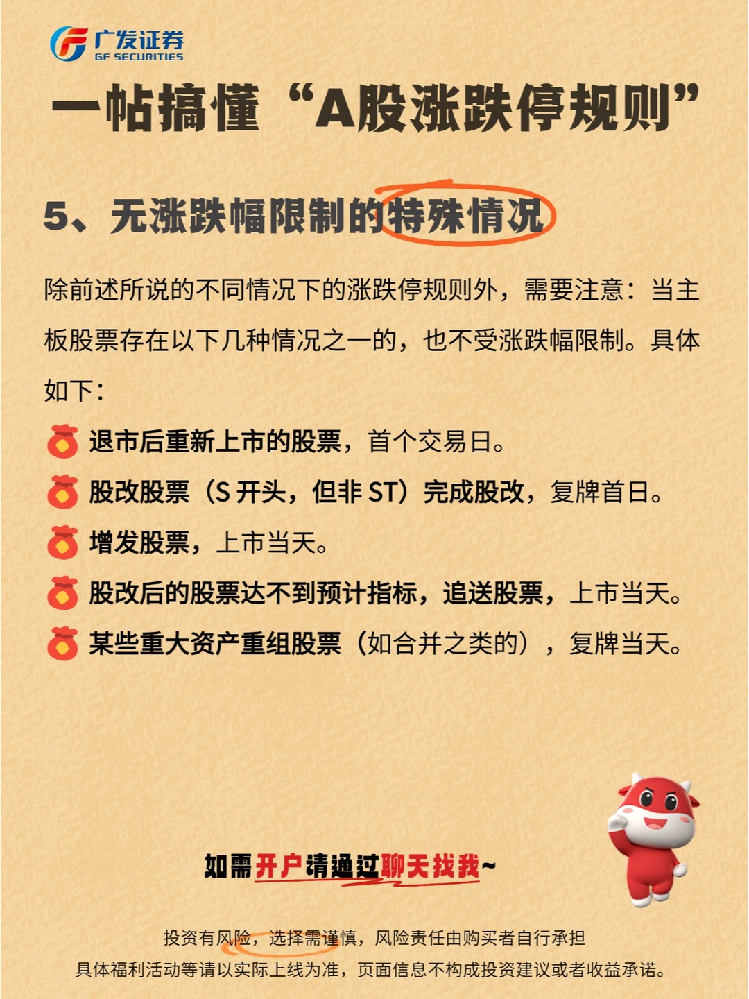 一帖搞懂A股涨跌停规则！