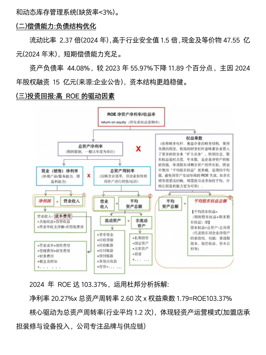 导师给的霸王茶姬财务分析报告，建议直接收