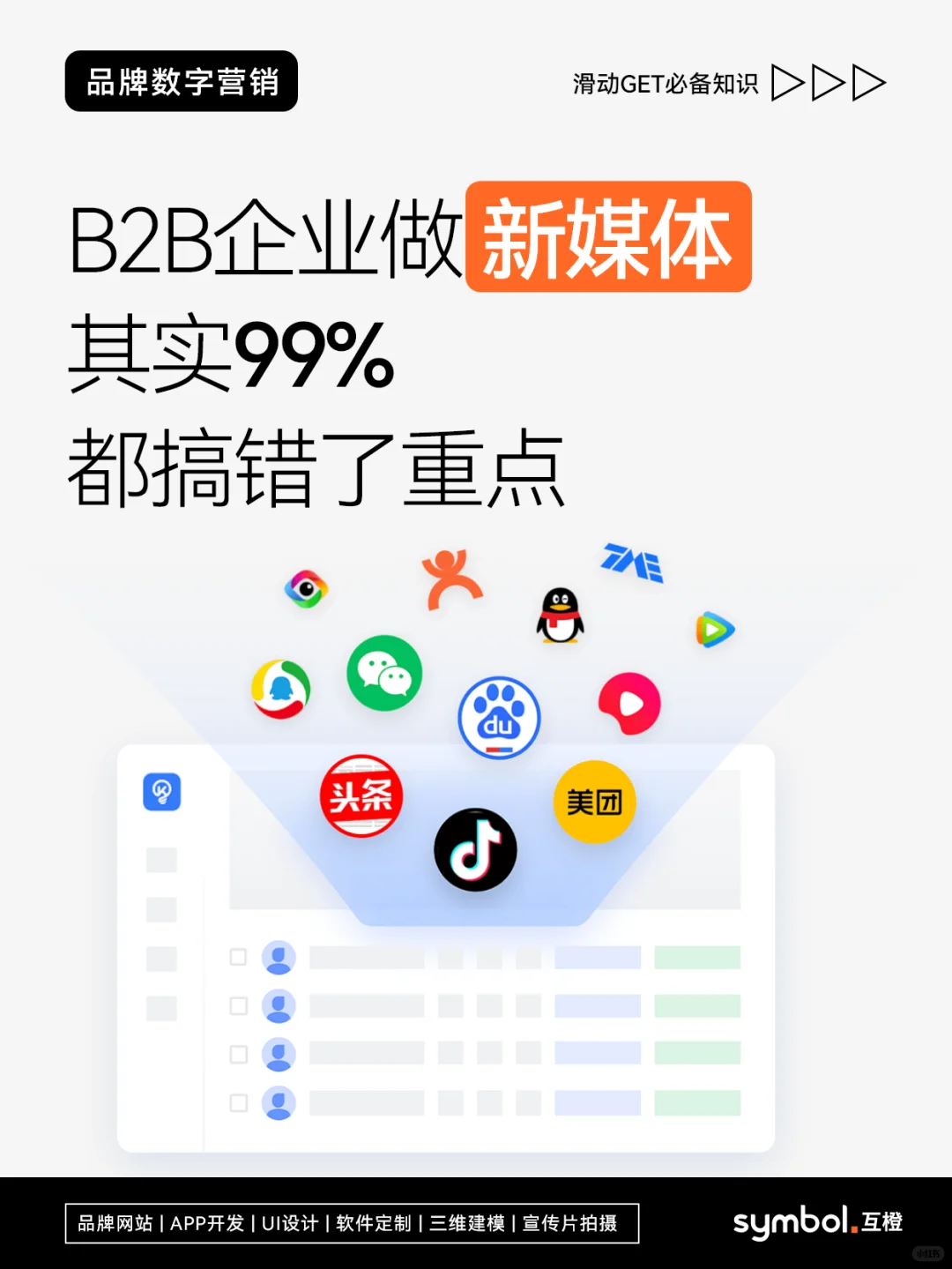 B2B企业做新媒体,其实99%都搞错了重点?