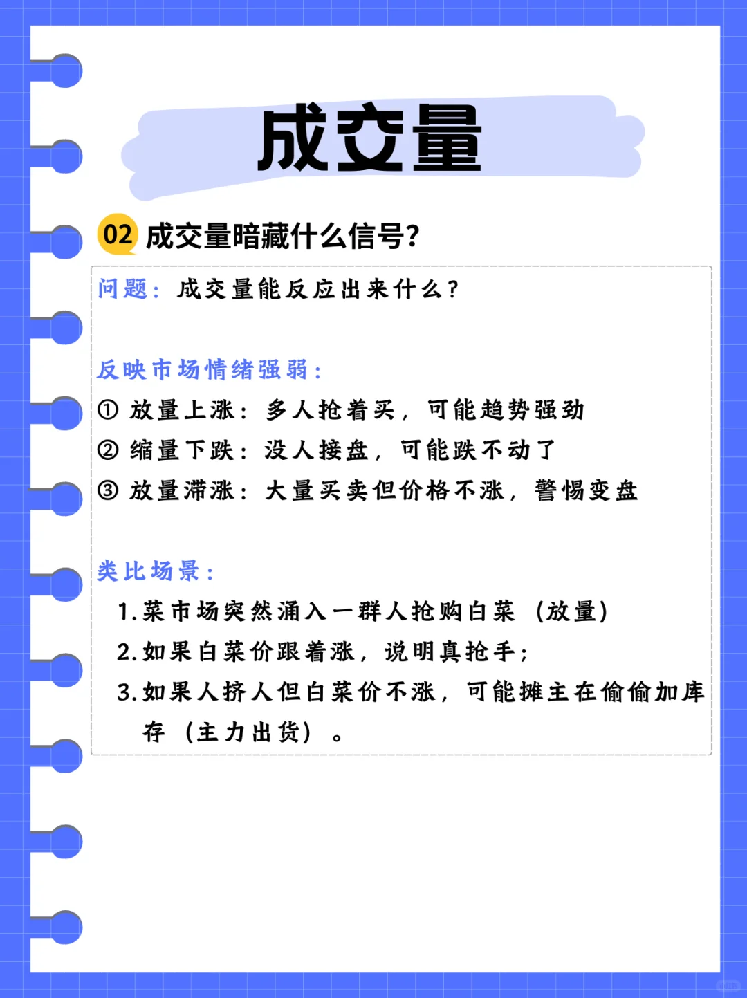 股票术语 - 成交量