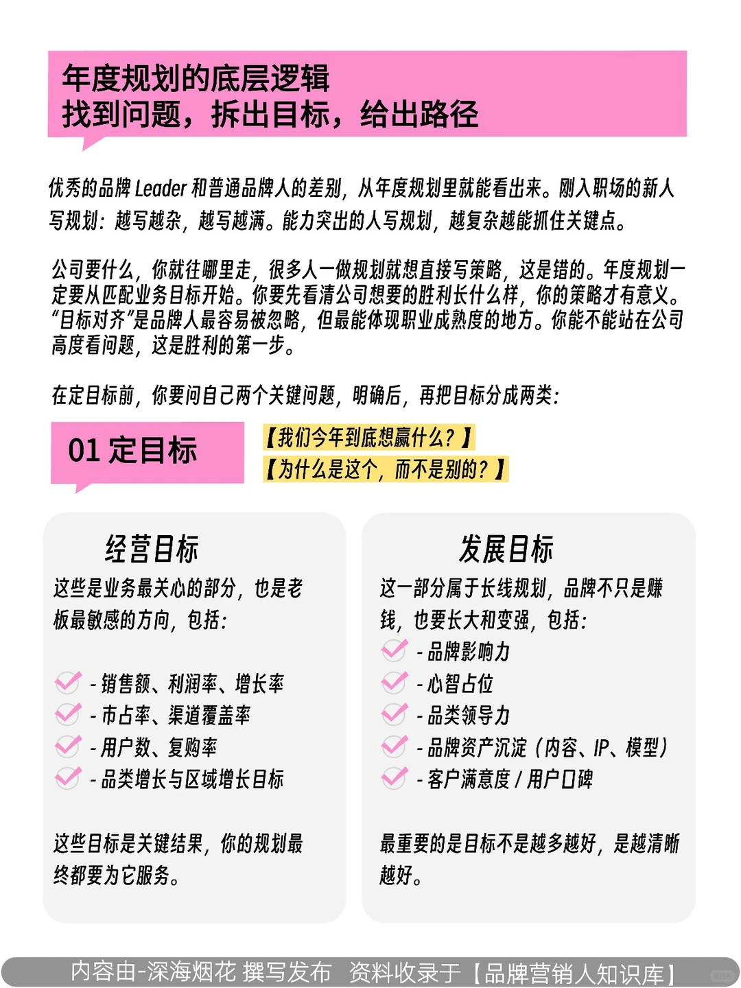 品牌年度规划 | 营销人最容易掉链子的地方