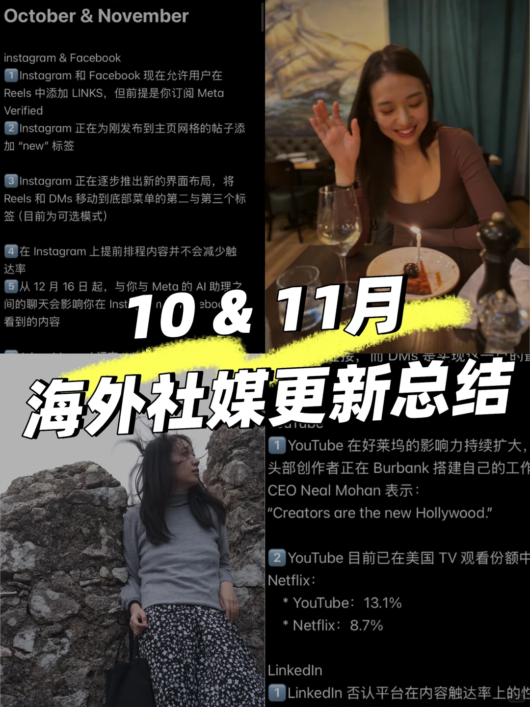 海外社媒｜10月&11月各平台更新总结