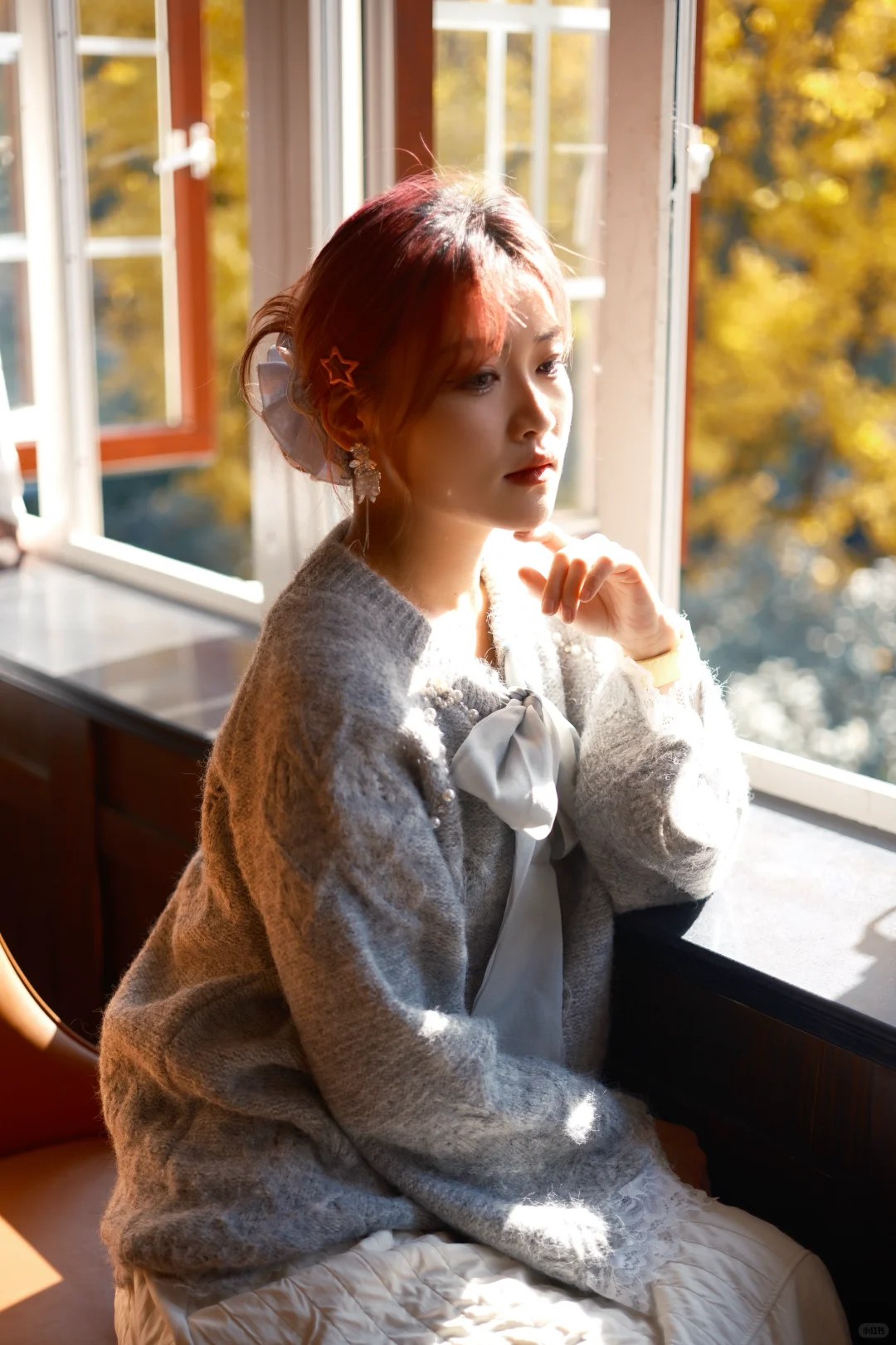 藏在市区里的“银杏之窗” 美疯了