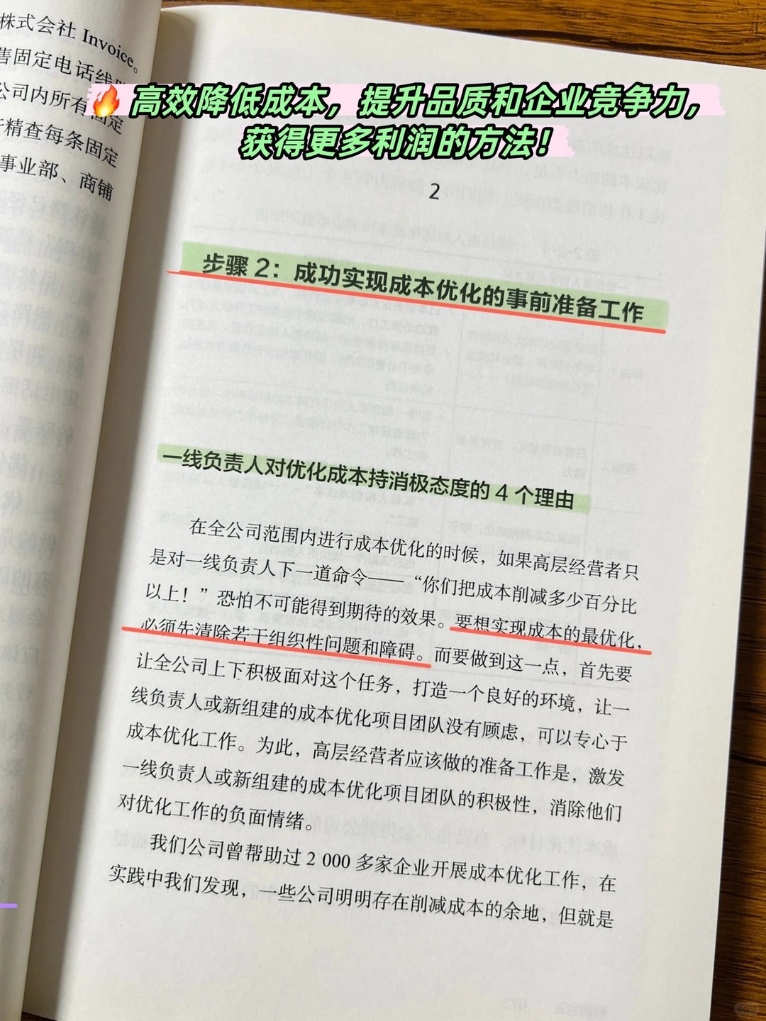 一本有效削减成本的经营战略！！