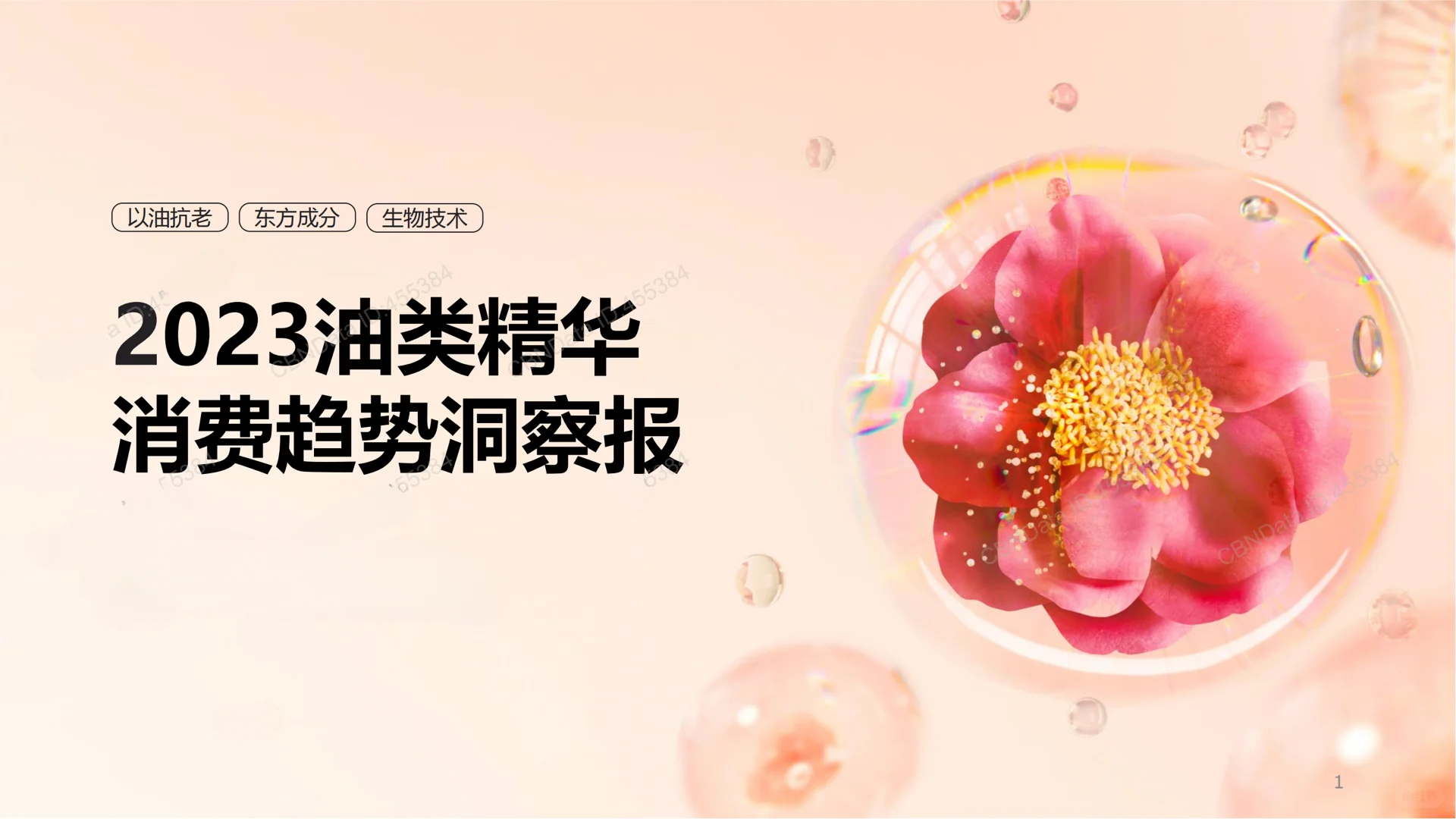2023油类精华消费趋势洞察报
