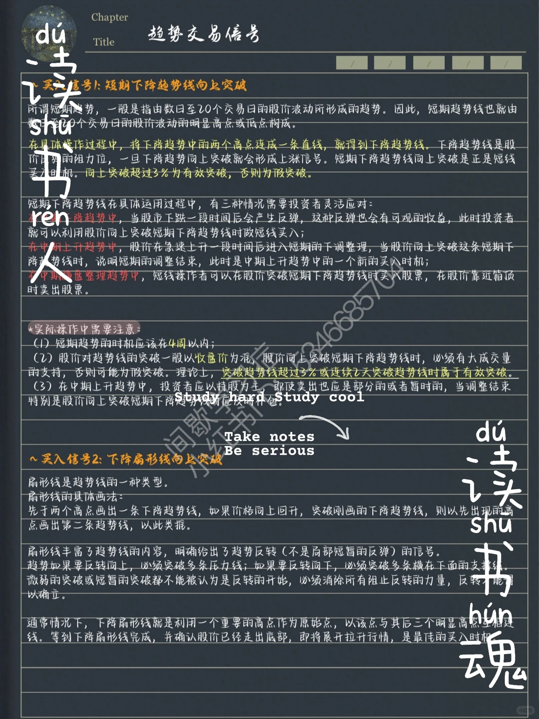 技术分析笔记｜趋势交易买入信号