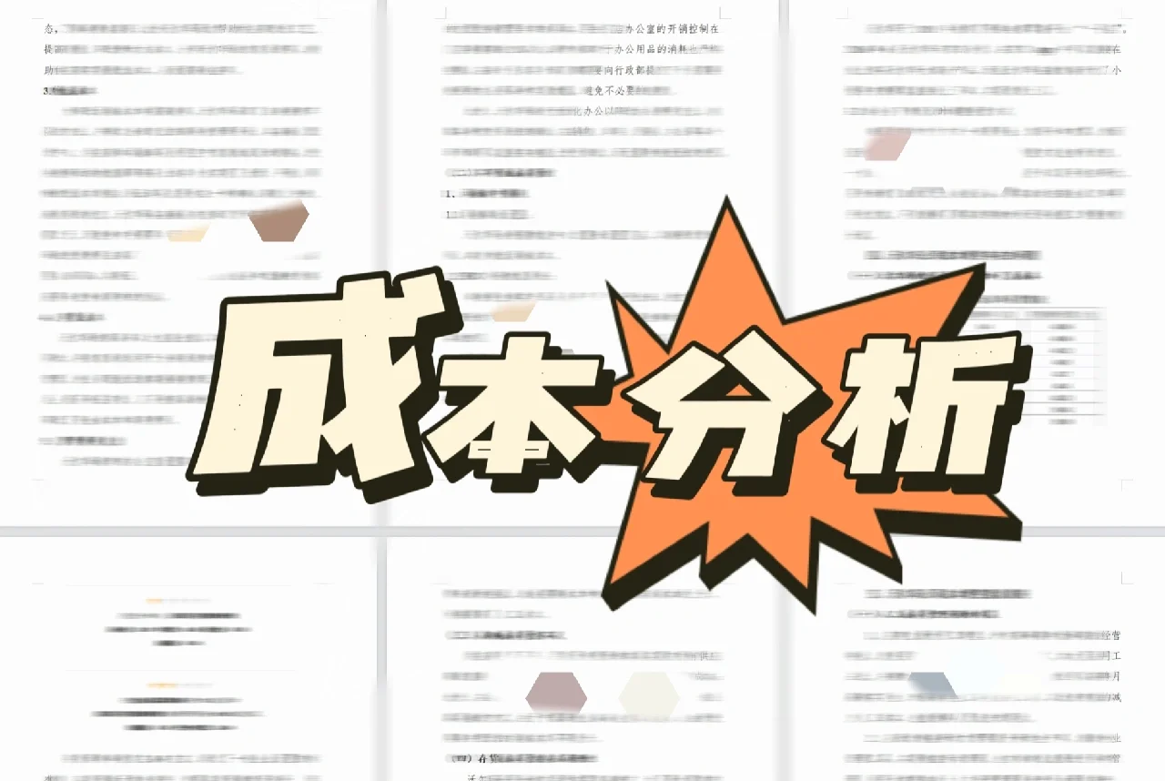 成本分析报告