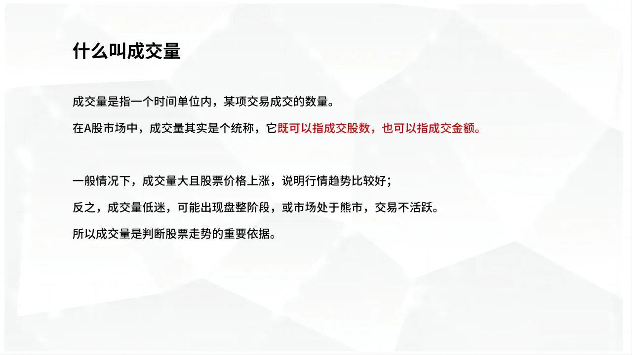 第12期：认识成交量