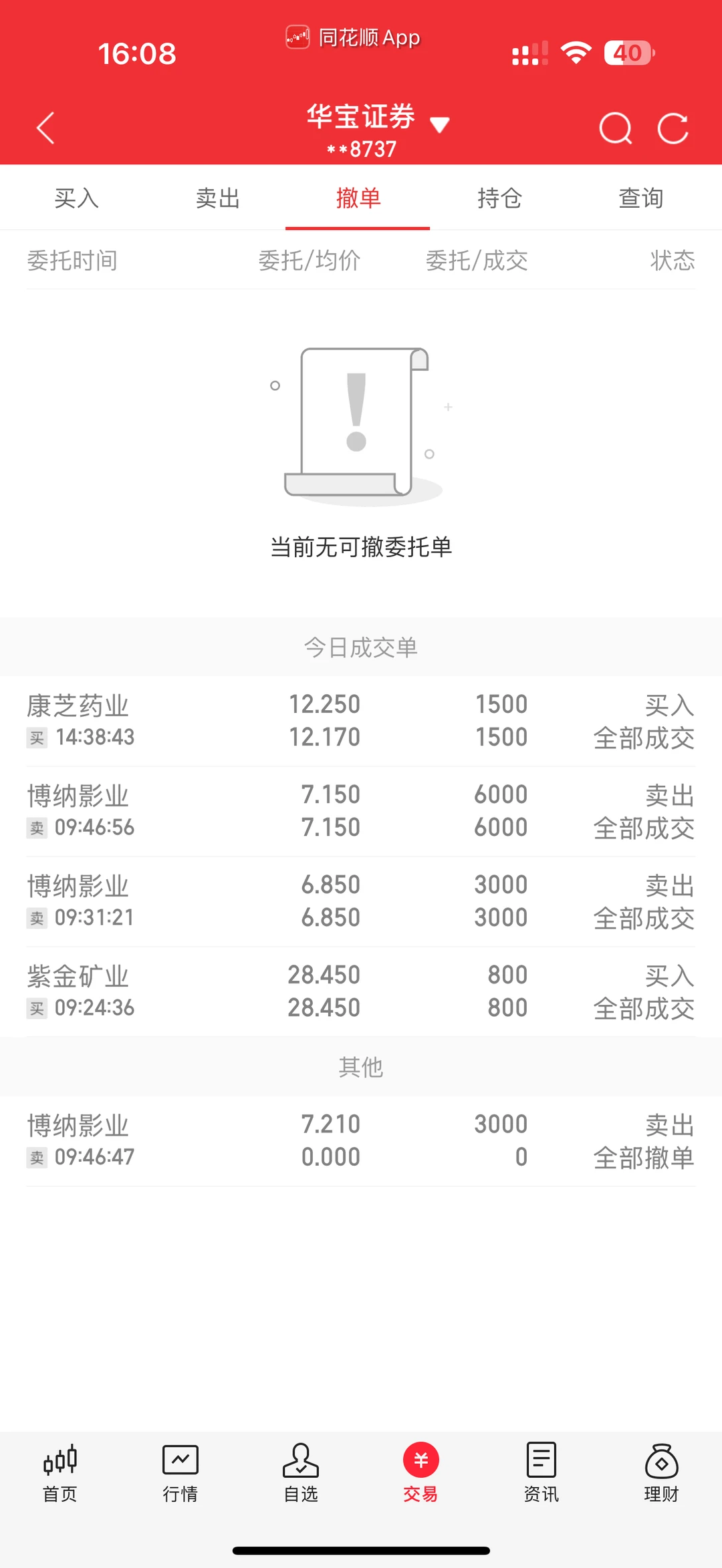 95后程序员被裁在家全职炒股第九天