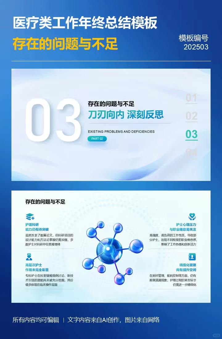总裁们，医疗行业年终总结用这个配色怎么样？