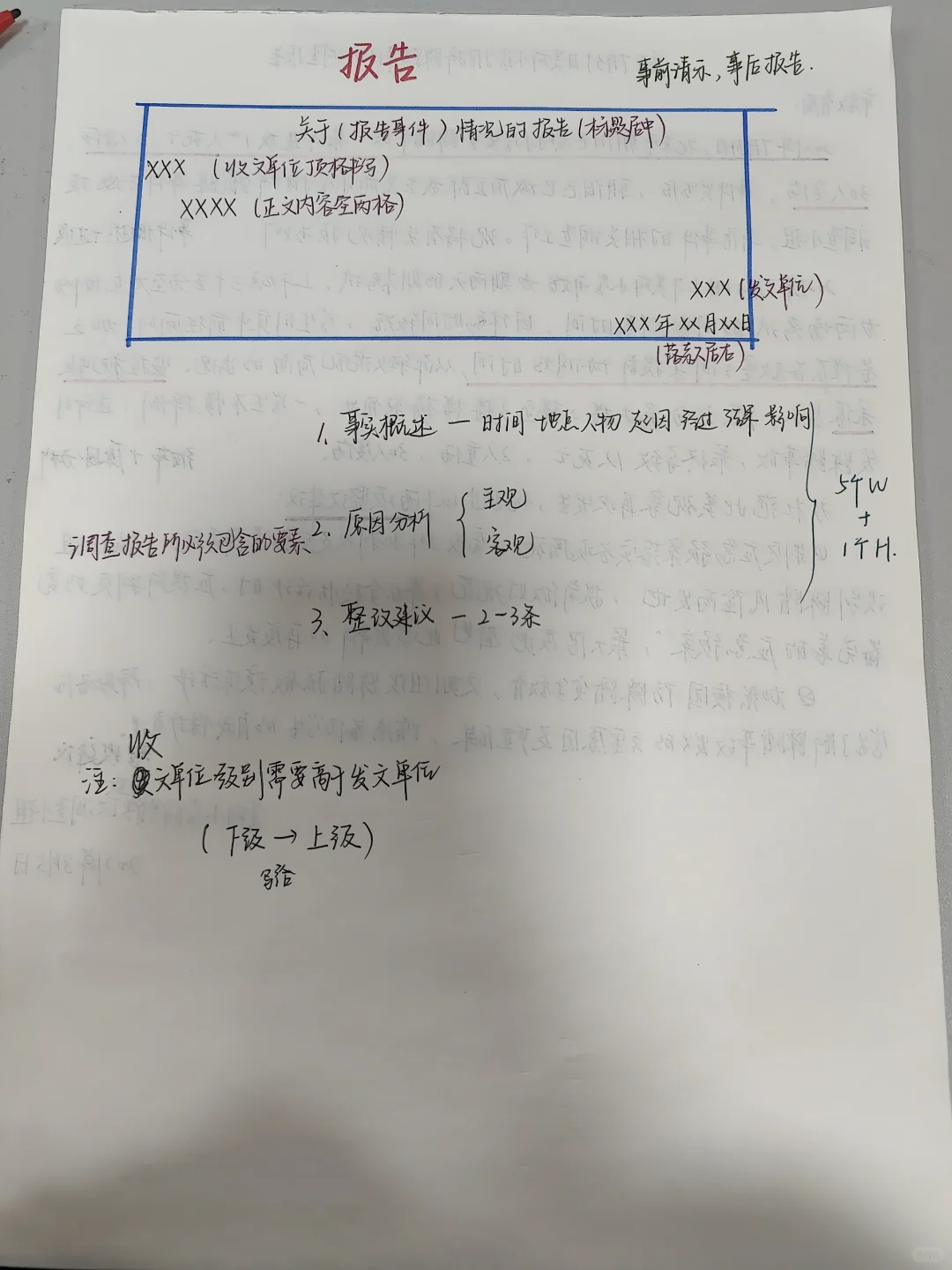 mti应用文写作—报告