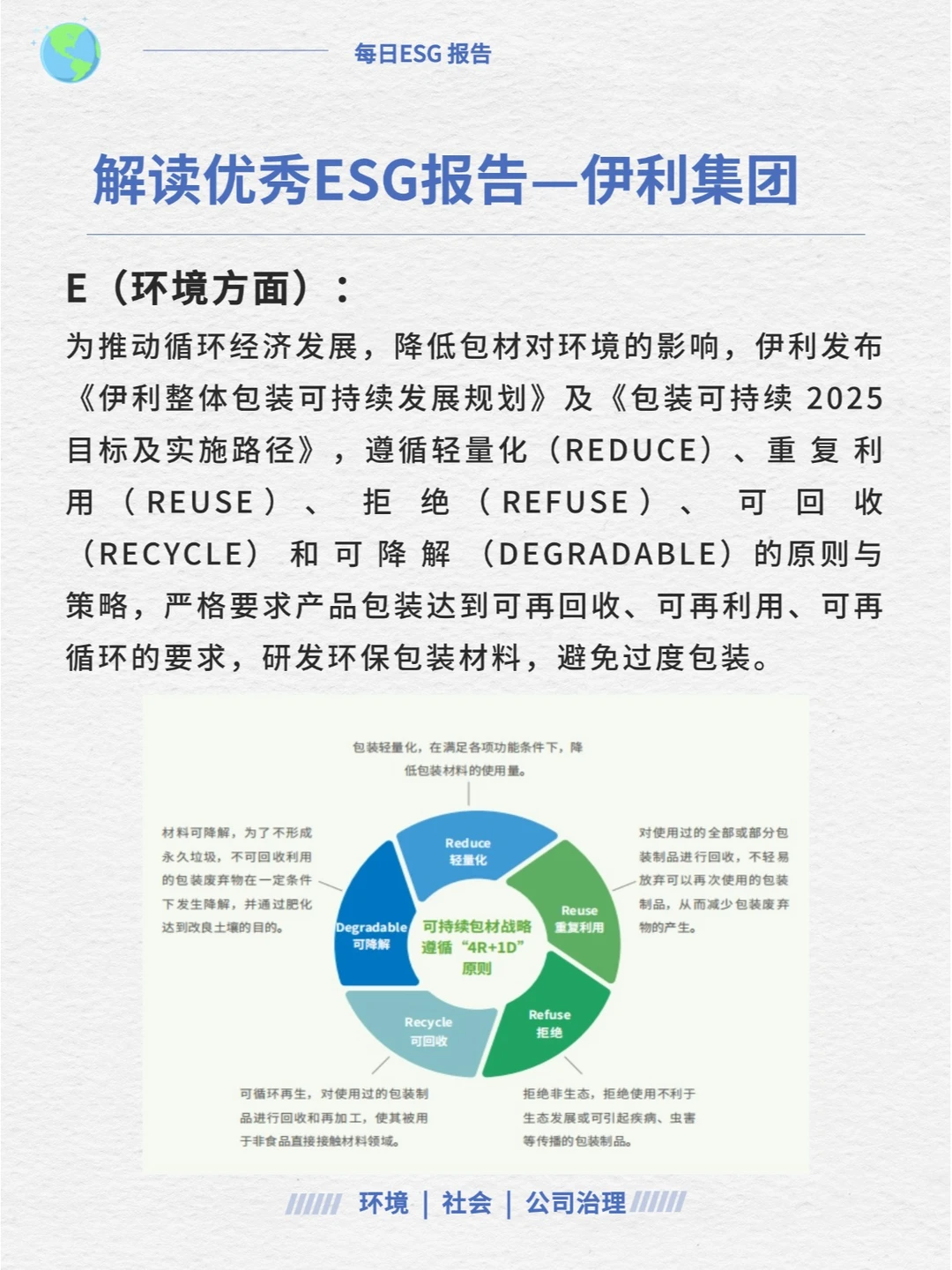优秀ESG报告解读—伊利集团