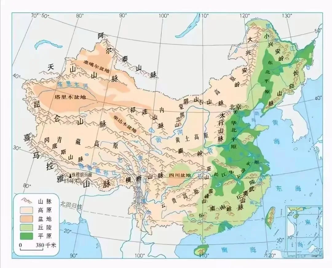 祖国18张高清地图，包括了祖国的方方面面