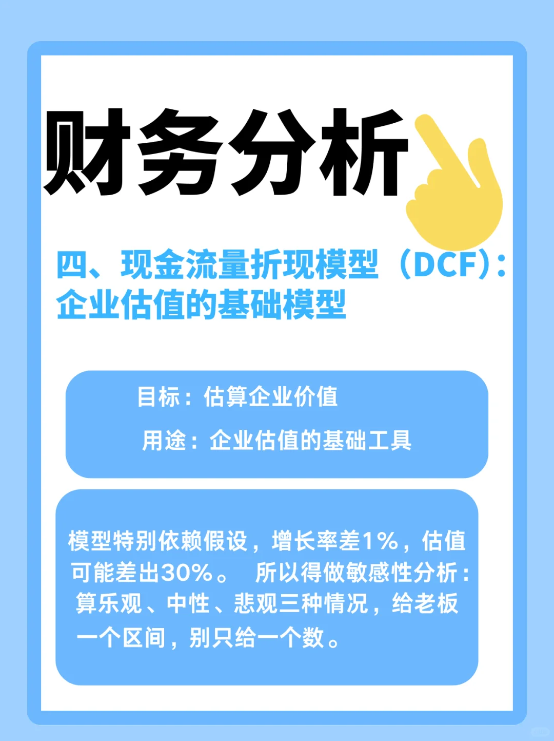 ?财务人必看|10大分析模型