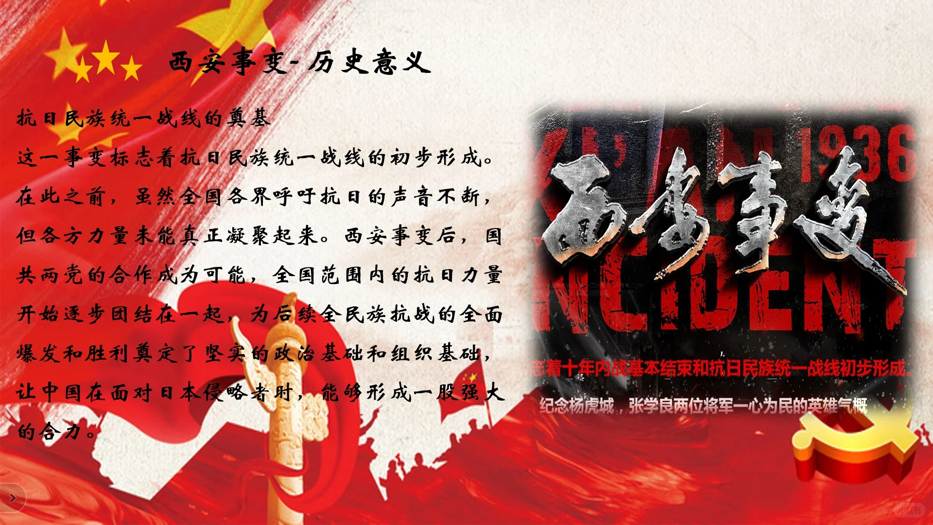 西安事变ppt分享