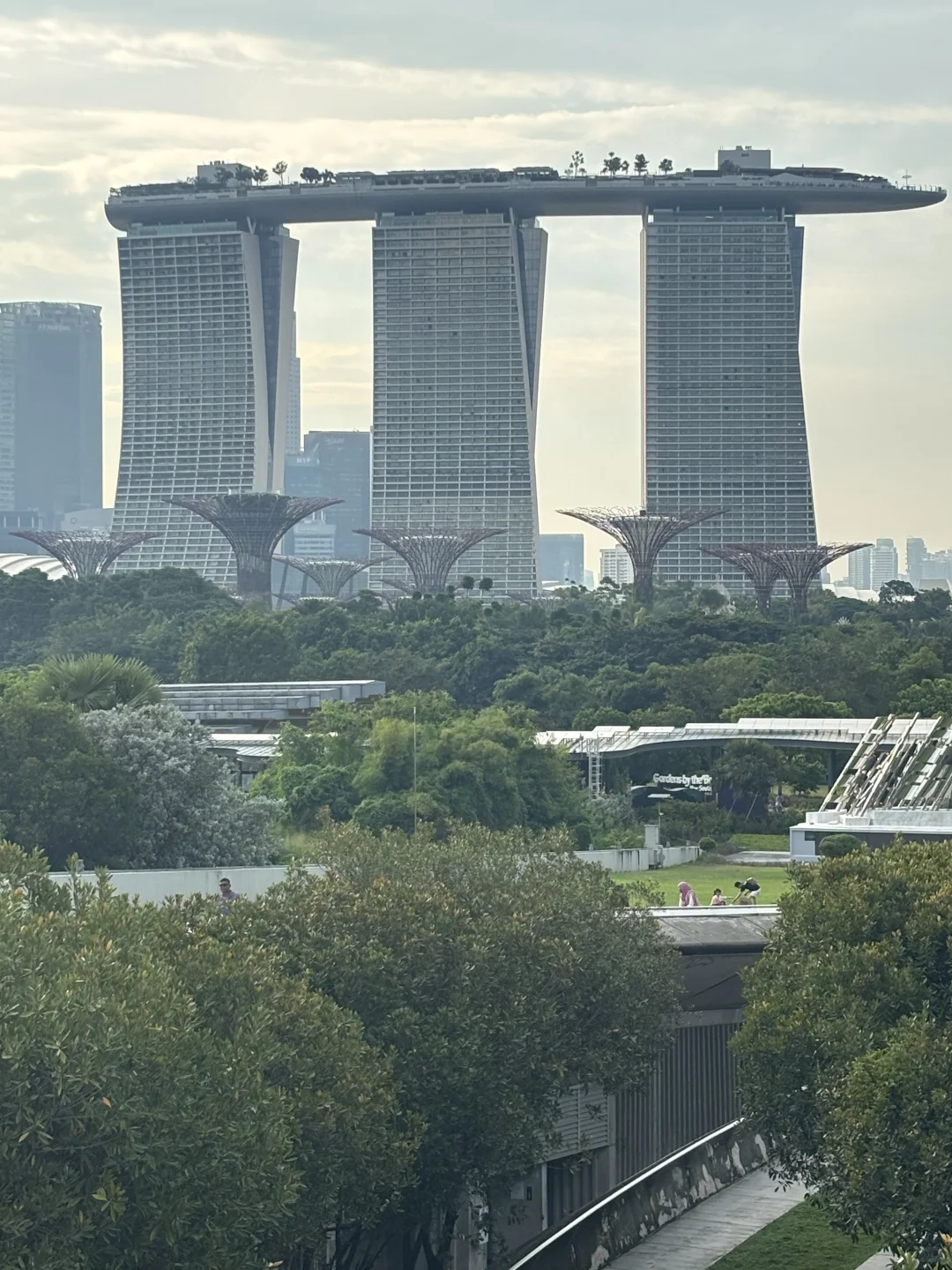 谁懂啊,新加坡滨海湾有种经济上行的美