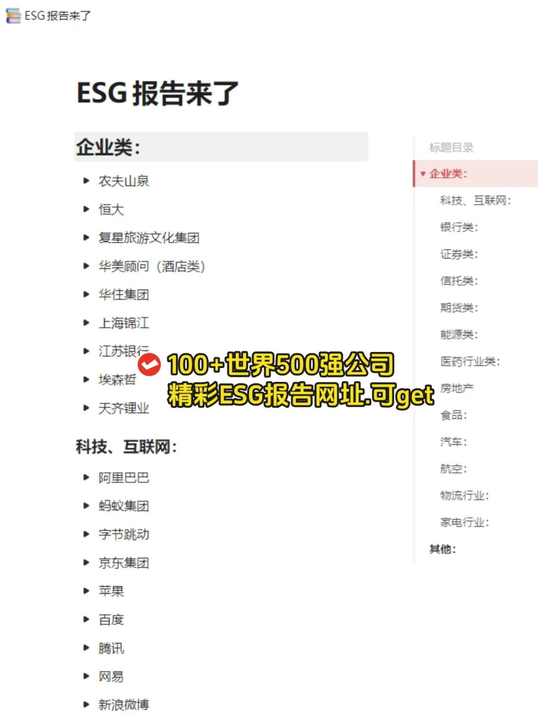 原来大家写ESG报告都不靠自己是吧?