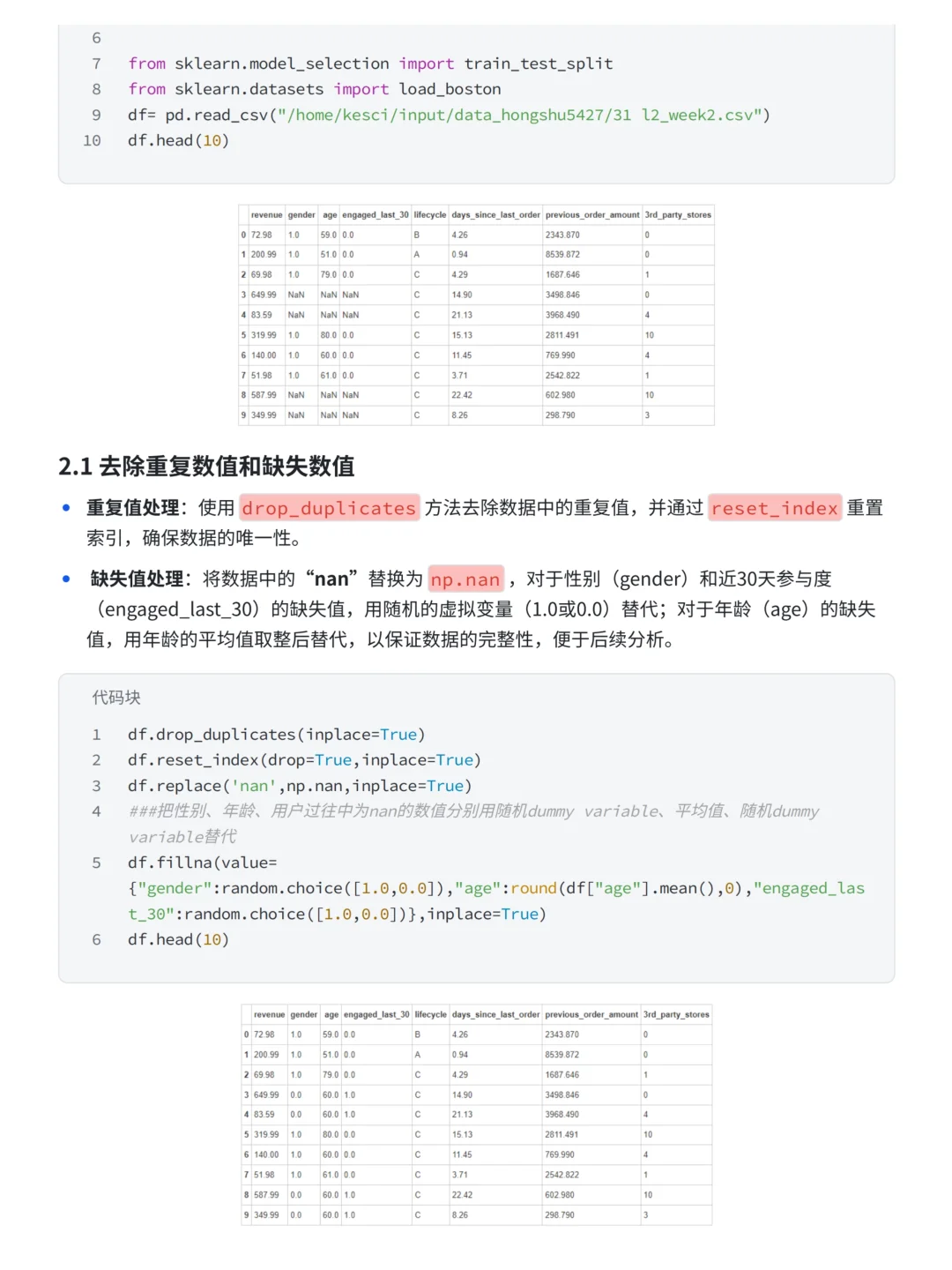 基于线性回归算法的小红书用户行为分析