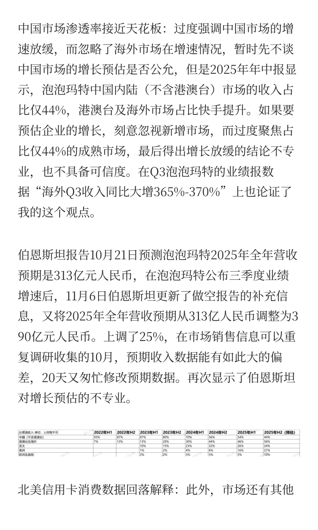 伯恩斯坦做空泡泡玛特报告到底有多水?