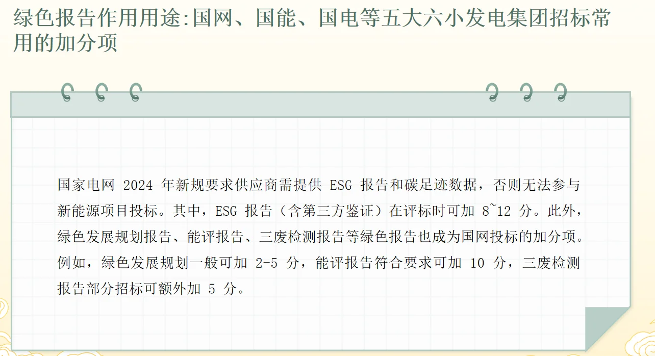 [科普]五分钟了解绿色报告的用途以及分类