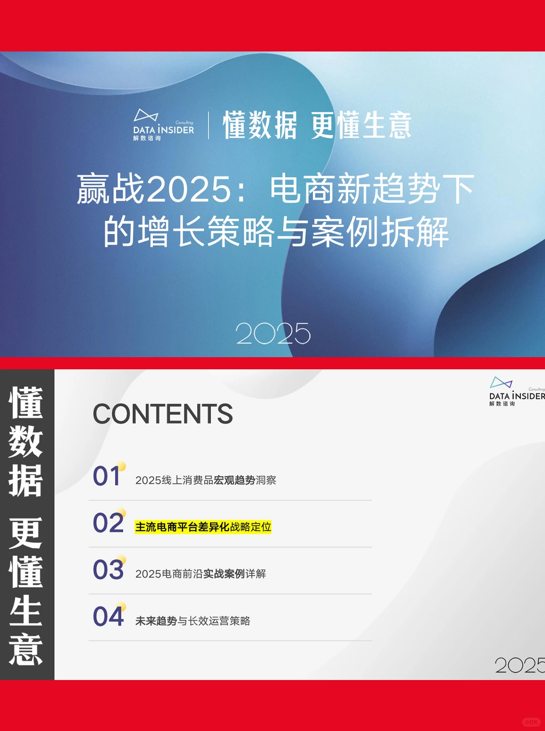 60页|2025电商新趋势下的增⻓策略与案例